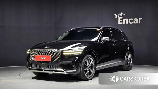 Genesis GV70 2021 Черный из Кореи