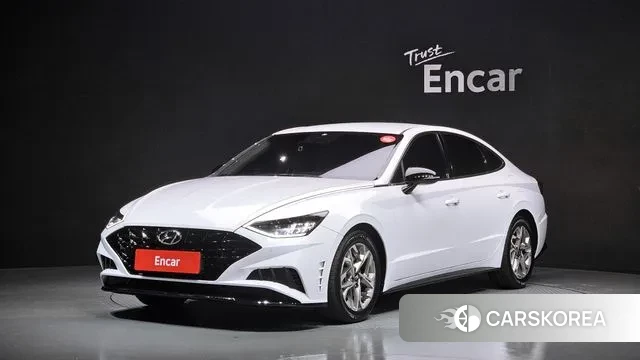 Hyundai Sonata (DN8) 2021 Белый из Кореи