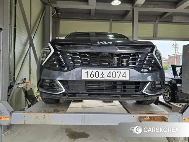 Kia Sportage 5th Generation Hybrid 2021 Серый из Кореи