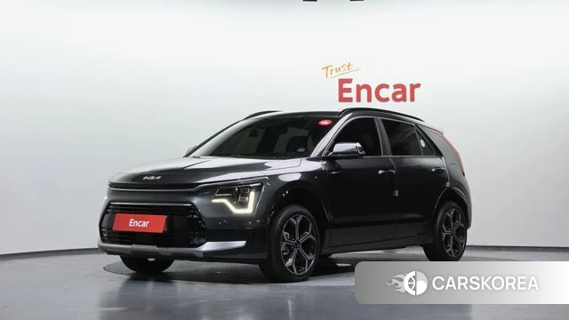 Kia Di Ol Nu Niro 2022 Серый из Кореи