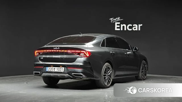 Kia K5 3rd generation 2023 Серый из Кореи