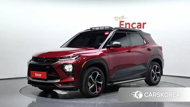 Chevrolet (GM Daewoo) Trailblazer 2020 Красный из Кореи