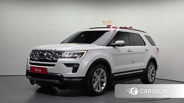Ford Explorer 2019 Белый из Кореи