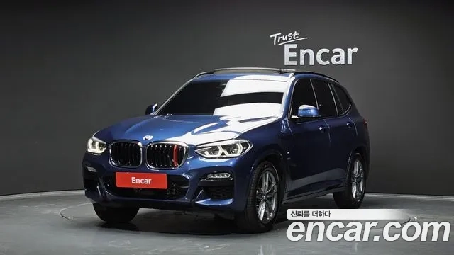 BMW X3 (G01) 2019 Синий из Кореи