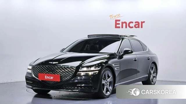 Genesis G80 (RG3) 2021 Черный из Кореи