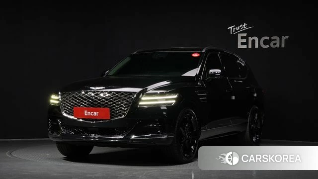 Genesis GV80 2021 Черный из Кореи