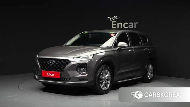 Hyundai Santa Fe TM 2019 Серый из Кореи