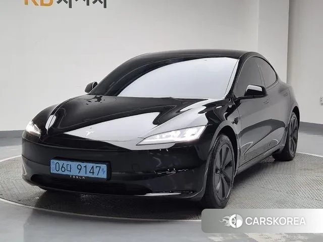 Tesla Model 3 2024 Черный из Кореи