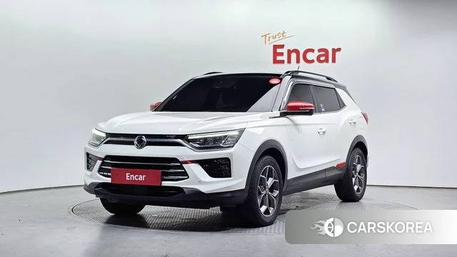 Ssangyong Beautiful Korando 2022 Белый из Кореи