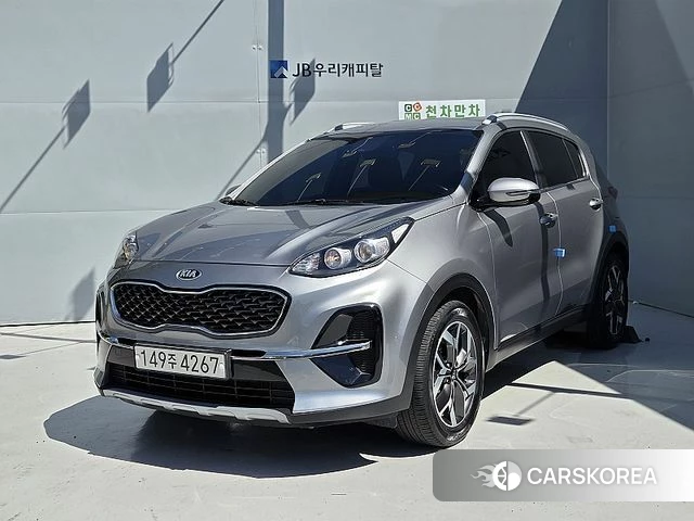 Kia Sportage The Bold 2019 Серый из Кореи