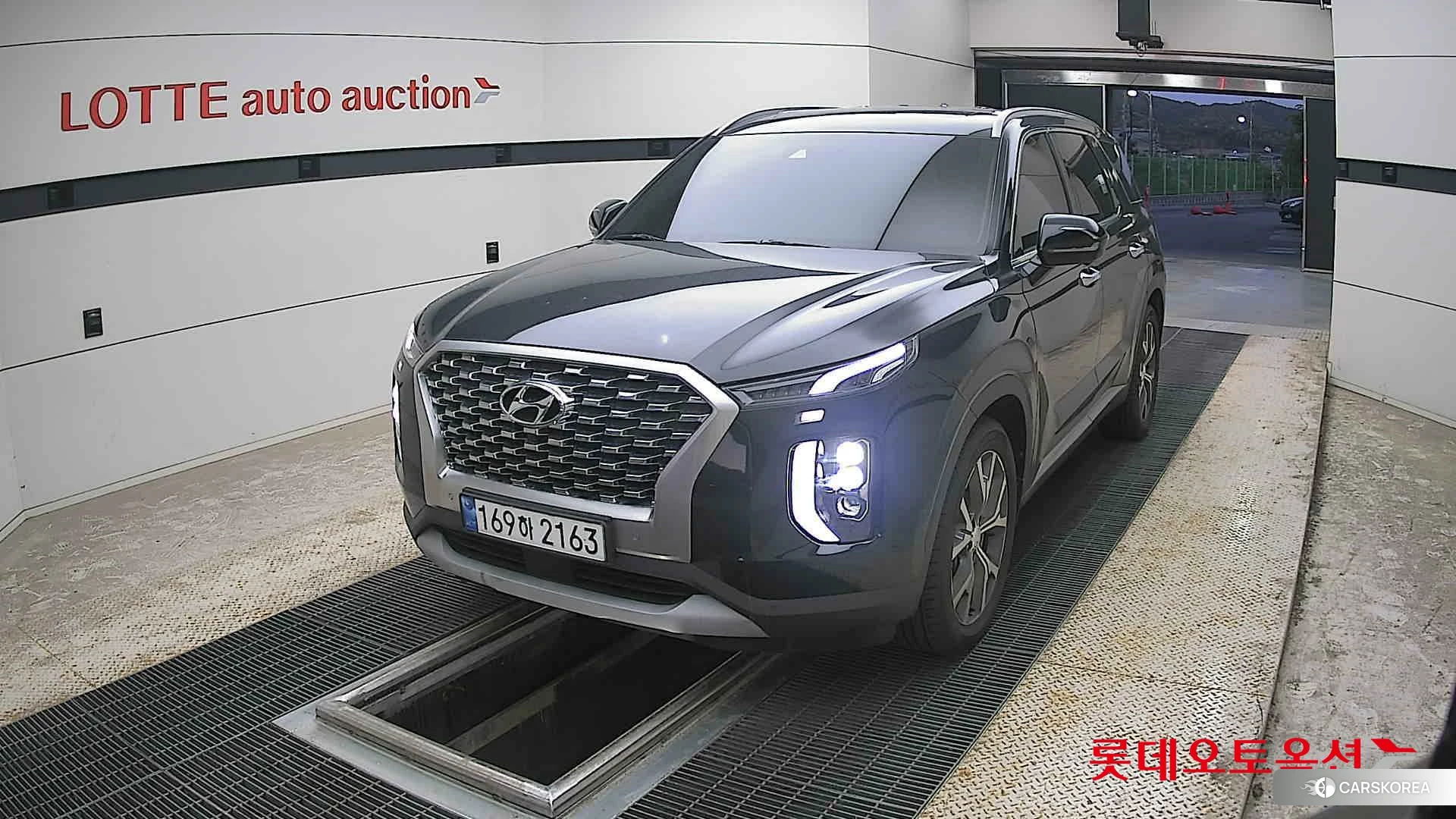 Hyundai Palisade 2022 Abyss Black Pearl из Кореи