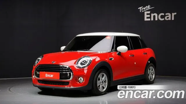 Mini Cooper 2020 Красный из Кореи