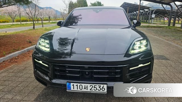 Porsche Cayenne (PO536) 2025 Черный из Кореи