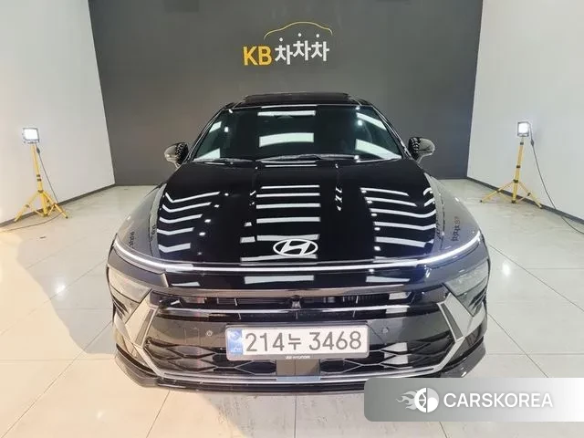 Hyundai Sonata D Edge (DN8) 2023 Черный из Кореи