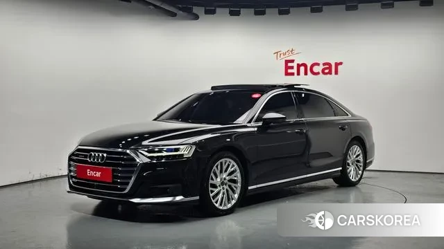 Audi A8 (D5) 2021 Черный из Кореи