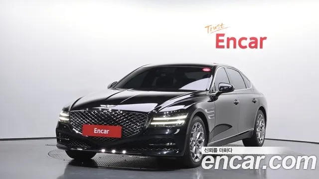 Genesis G80 (RG3) 2021 Черный из Кореи