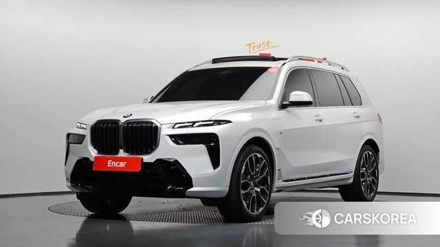 BMW X7 (G07) 2023 Белый из Кореи