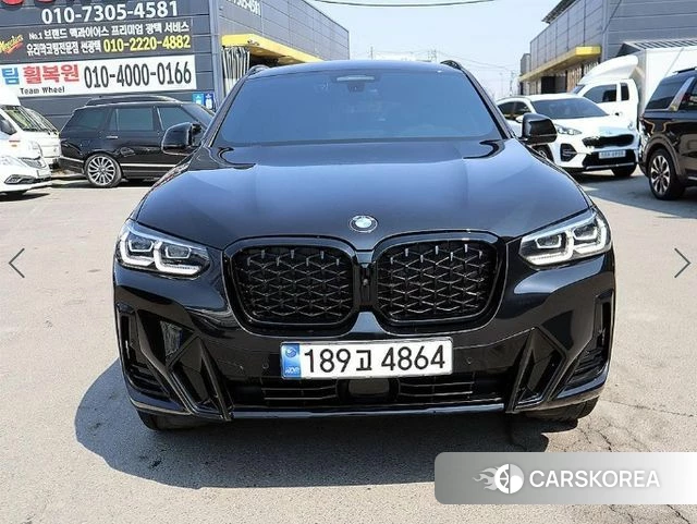 BMW X4 (G02) 2024 Черный из Кореи