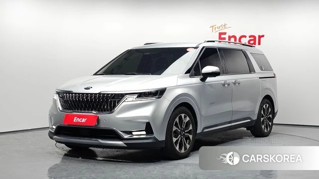 Kia Carnival 4th generation 2021 Серебряный из Кореи