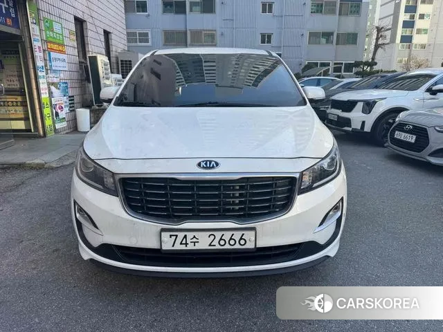 Kia The New Carnival 2020 Белый из Кореи