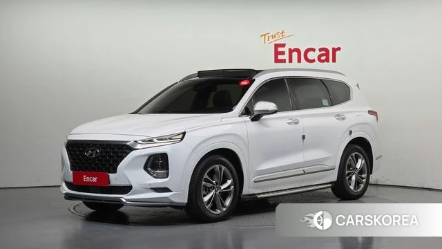 Hyundai Santa Fe TM 2018 Белый из Кореи