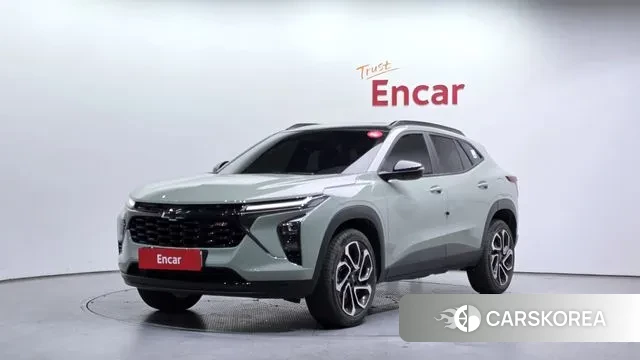 Chevrolet (GM Daewoo) Trax Crossover 2023 Зеленый из Кореи