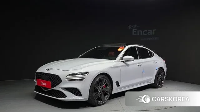 Genesis The New G70 2022 Серебристо-серый из Кореи