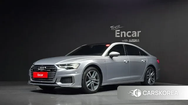 Audi A6 (C8) 2023 Серебристо-серый из Кореи