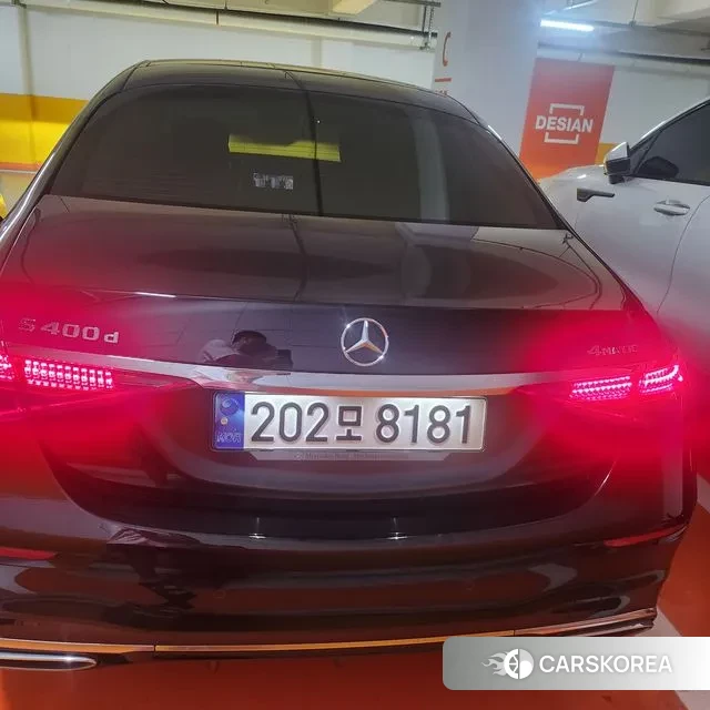 Mercedes-Benz S-Class W223 2022 Черный из Кореи