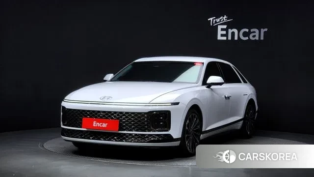 Hyundai Grandeur (GN7) 2023 Белый из Кореи