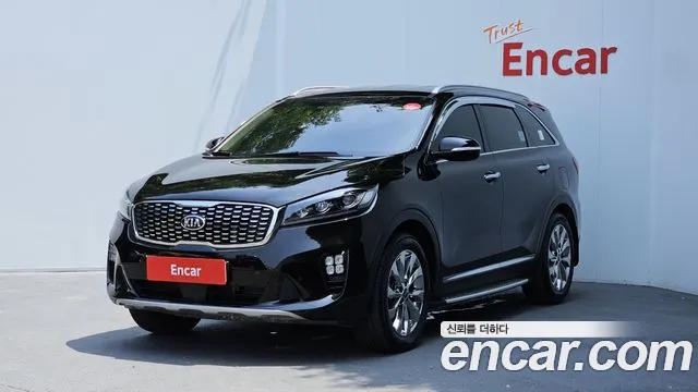 Kia The New Sorento 2018 Черный из Кореи