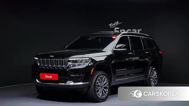 Jeep Grand Cherokee (WL) 2021 Черный из Кореи