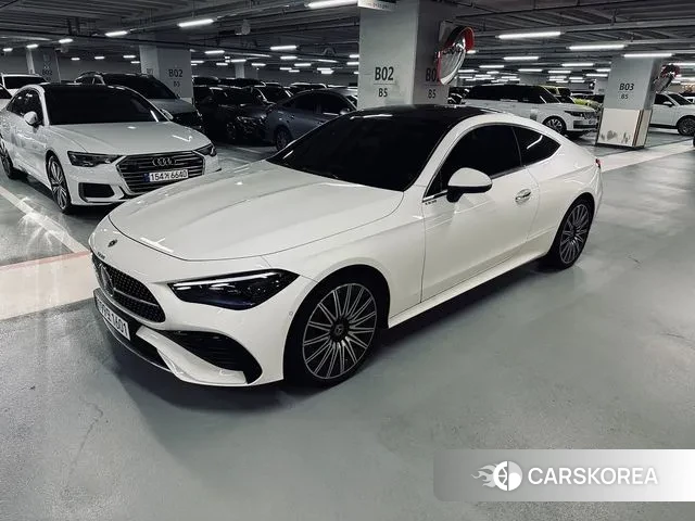 Mercedes-Benz CLE-Class C236 2024 Белый из Кореи