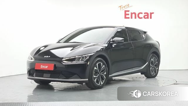 Kia EV6 2022 Черный из Кореи