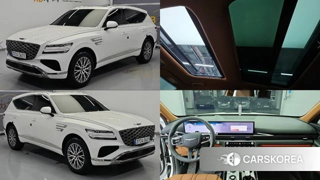 Genesis GV80 2025 Жемчужный цвет из Кореи