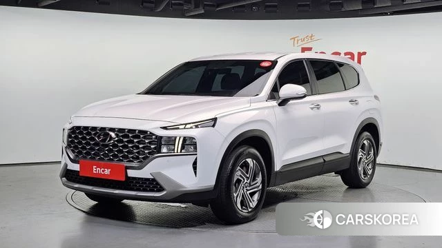 Hyundai The New Santa Fe 2023 Белый из Кореи