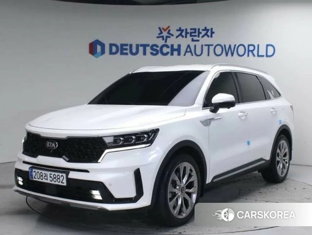 Kia Sorento 4th Generation 2021 Белый из Кореи