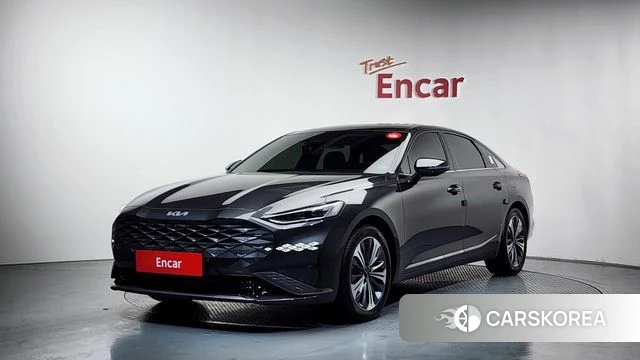 Kia K8 Hybrid 2021 Серый из Кореи