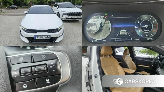 Kia K5 3rd generation 2021 Белый из Кореи
