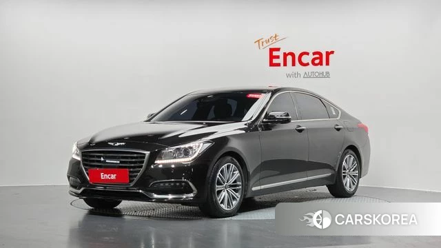Genesis G80 2018 Черный из Кореи