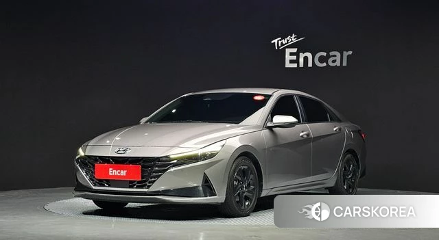 Hyundai Avante Hybrid (CN7) 2023 Серый из Кореи