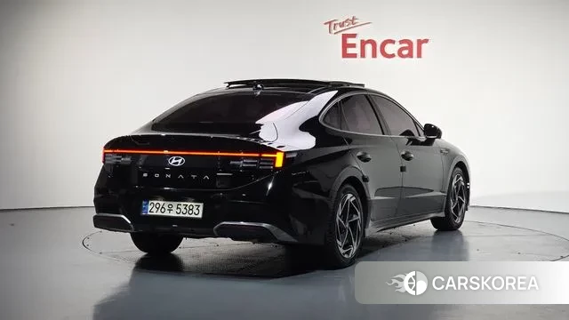 Hyundai Sonata D Edge (DN8) 2024 Черный из Кореи