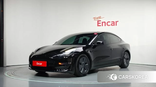 Tesla Model 3 2022 Черный из Кореи