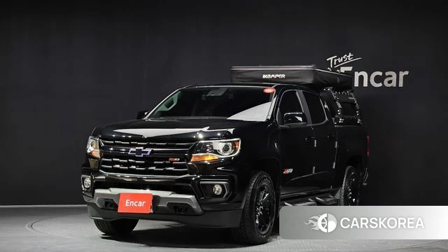 Chevrolet (GM Daewoo) Real New Colorado 2021 Черный из Кореи