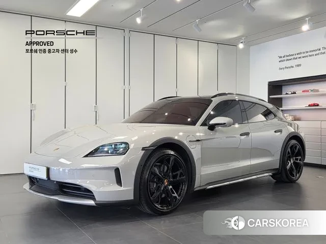 Porsche Taycan 2025 Серебряный из Кореи