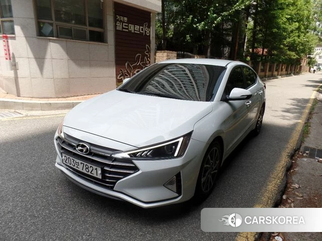 Hyundai The New Avante AD 2019 Белый из Кореи