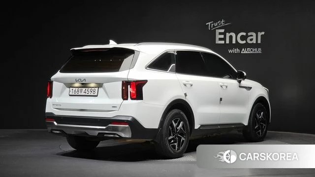 Kia The New Sorento 4th Generation 2023 Белый из Кореи