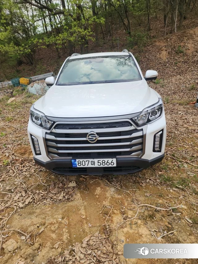 Ssangyong The New Rexton Sport 2023 Белый из Кореи