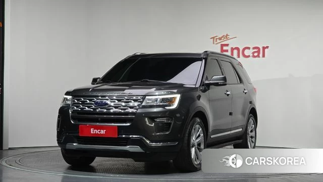 Ford Explorer 2018 Серый из Кореи