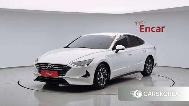 Hyundai Sonata Hybrid (DN8) 2022 Белый из Кореи